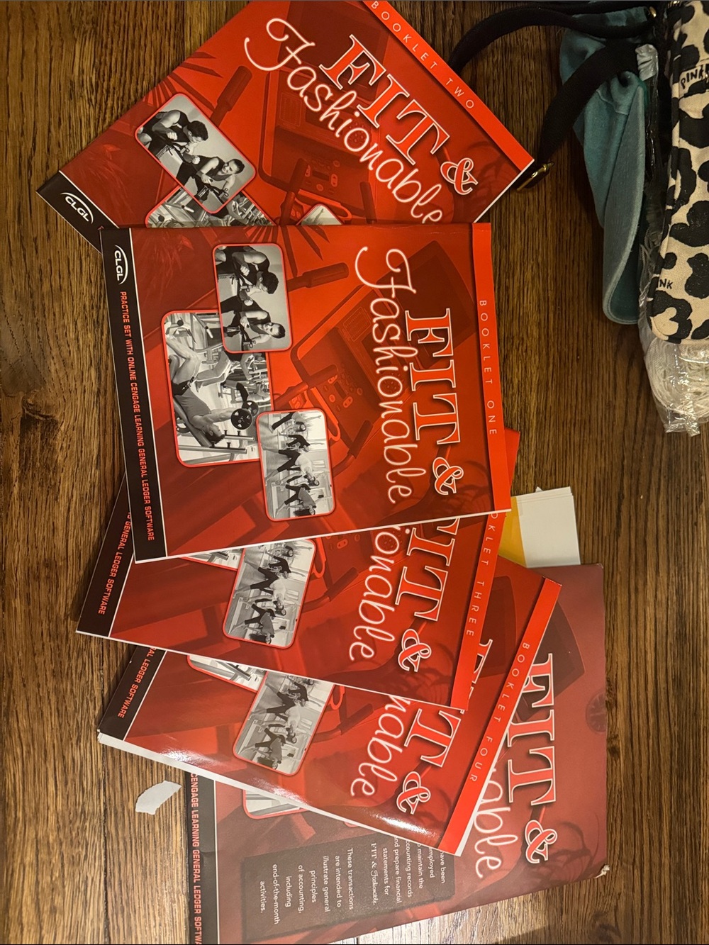 Fit & Fashionable Red Booklet Set